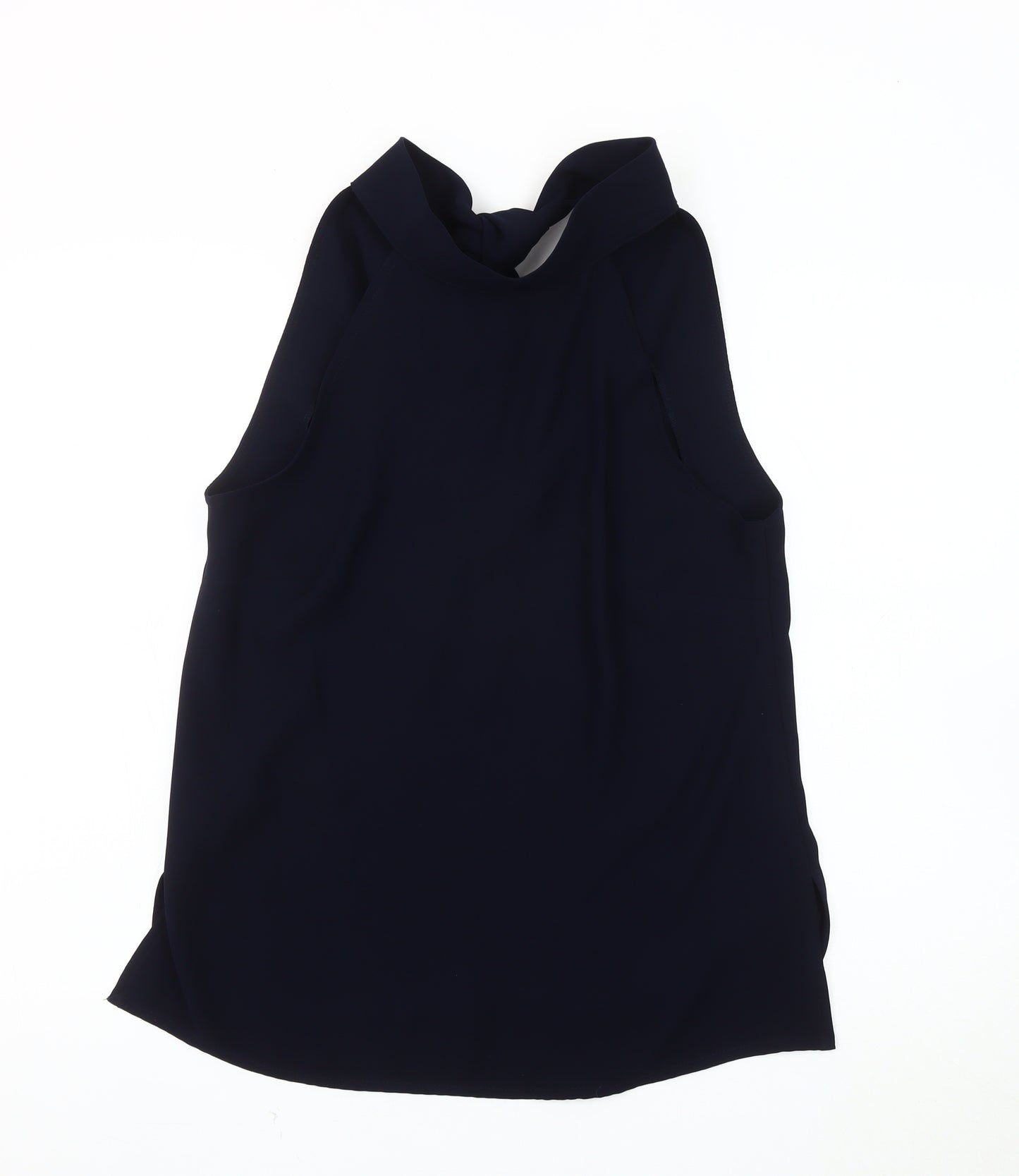 Emma Willis Women's Blue Sleeveless Blouse, Size 12