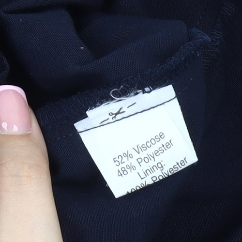 OPUS Women’s Blue Short Sleeve Blazer UK 14