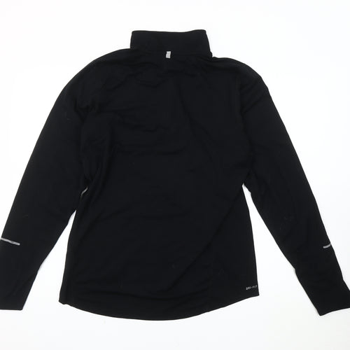 Nike Women's Black Medium Sweatshirt, Athletic, Lightweight