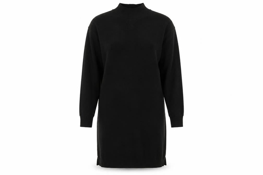Front view of Marks & Spencer Women's Black Dress, size 10