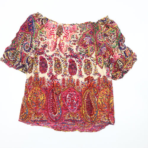 Joe Browns Women's Multicoloured Paisley Tunic Blouse, Size 20