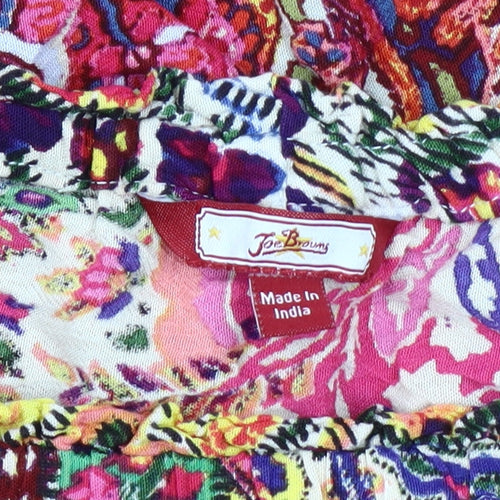 Joe Browns Women's Multicoloured Paisley Tunic Blouse, Size 20