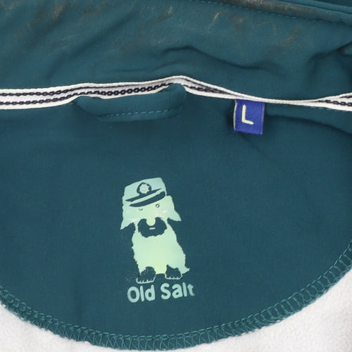 Old Salt Men's Green Soft Shell Jacket L
