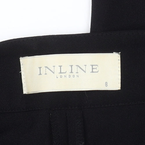 INLINE LONDON Women's Black Trousers Size 6