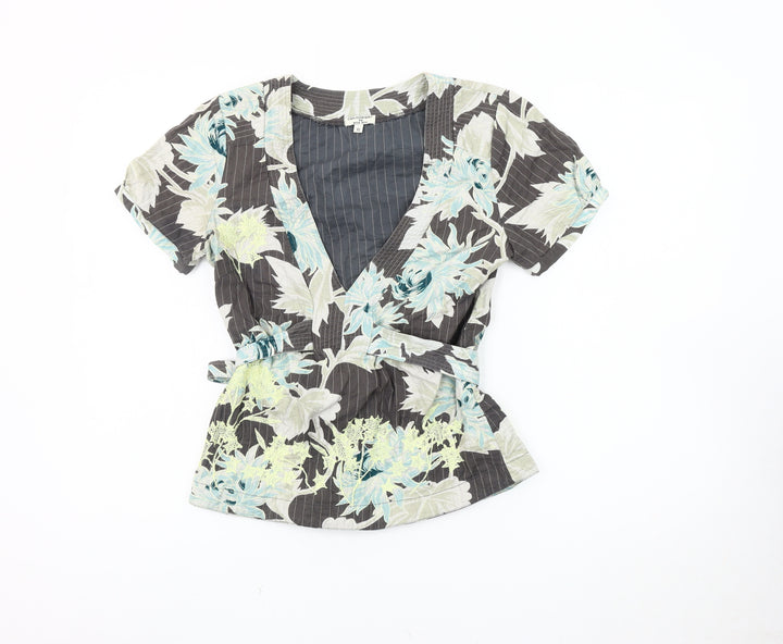 Noa Noa Women's Wrap Blouse XS Multicoloured Floral