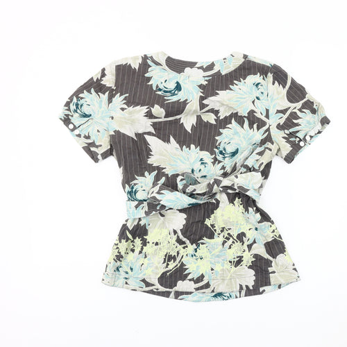 Noa Noa Women's Wrap Blouse XS Multicoloured Floral