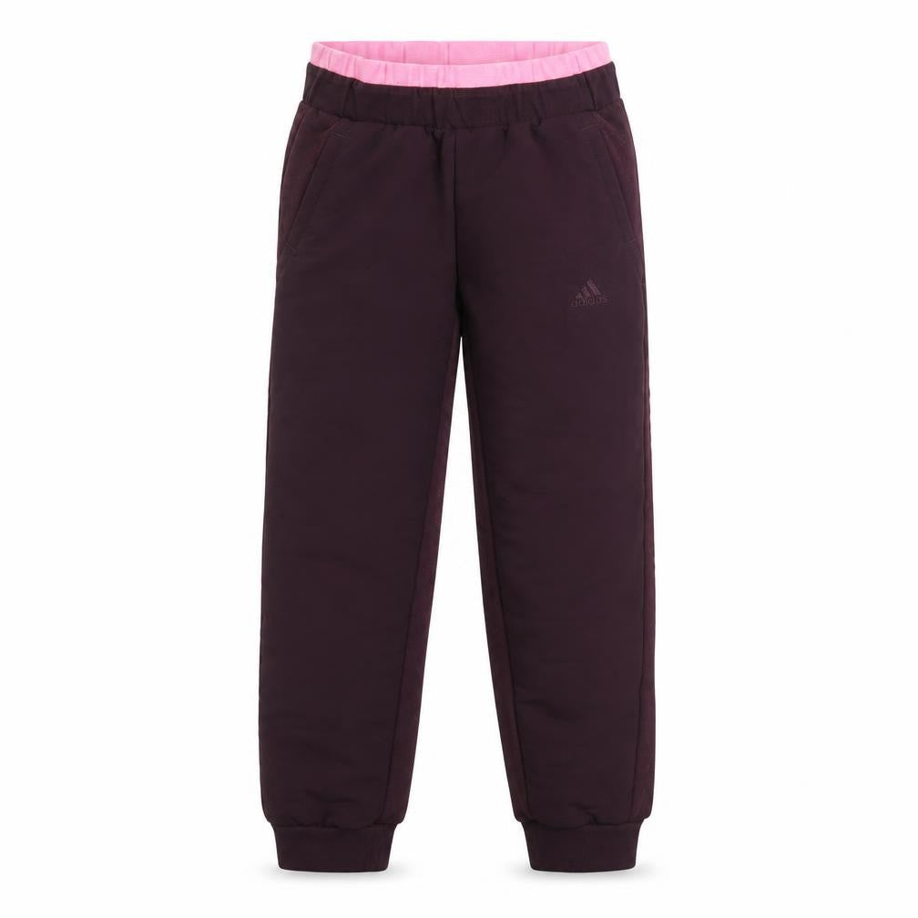 Adidas Girls Purple Jogger Trousers Size 10