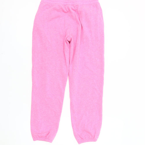 GAP Kids Pink Jogger Trousers, Girls Large, Elastic Waist