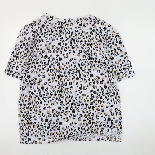 Marks and Spencer Women’s Animal Print T-Shirt, Size 8