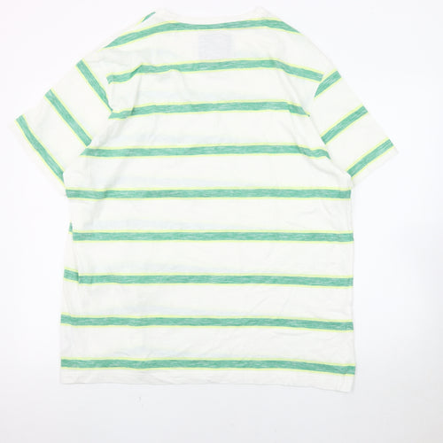 Crew Clothing Men’s Multicoloured 2XL Striped T-Shirt
