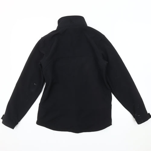 Mountainlife Boys Black Soft Shell Jacket 11-12 Years