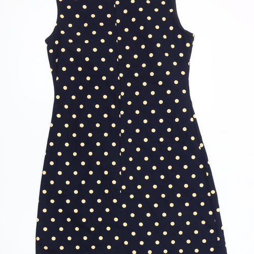 Lindy Bop Women's Blue Polka Dot Dress, UK 12