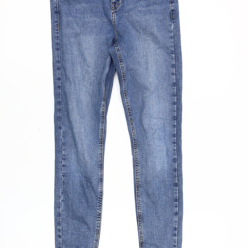Topshop Women's Blue Skinny Jeans Size 8