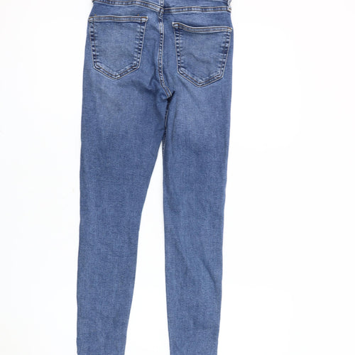 Topshop Women's Blue Skinny Jeans Size 8