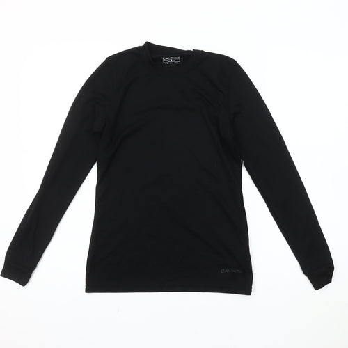 Campri Women's Black XS Long Sleeve Basic T-Shirt