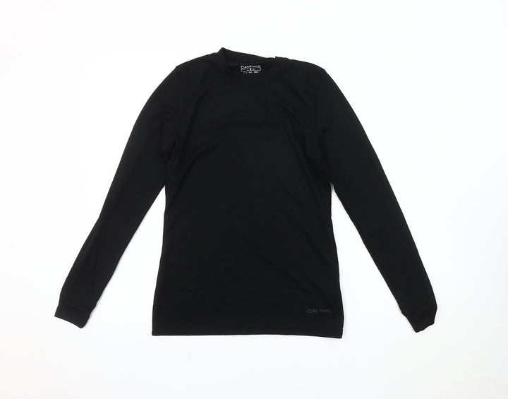 Campri Women's Black XS Long Sleeve Basic T-Shirt
