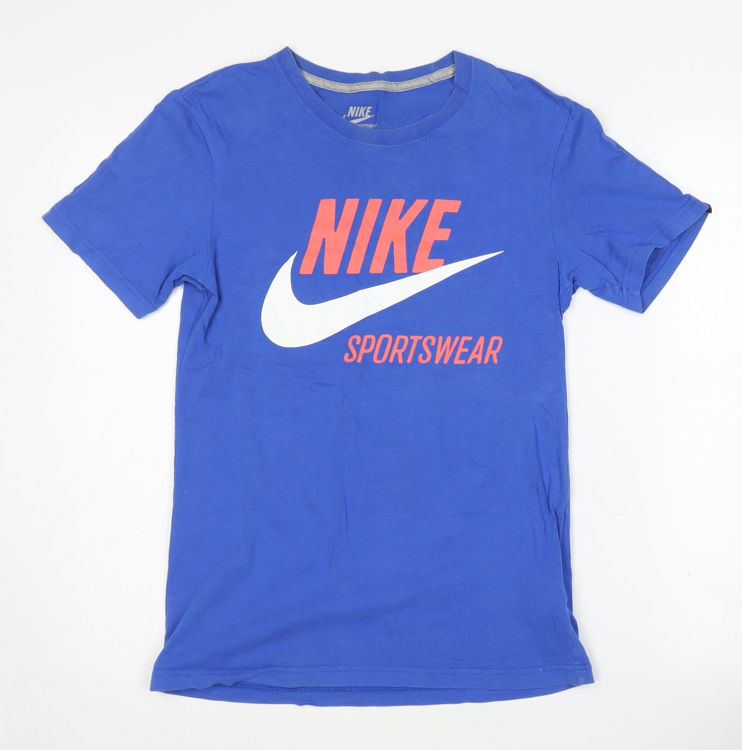Nike Men's Blue Slim Fit Sportswear T-Shirt M