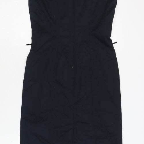 Oasis Women's Black Sheath Dress Size 10