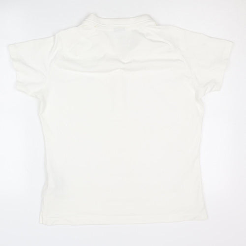 Nike Women's White Polo Shirt XL, Casual Comfort