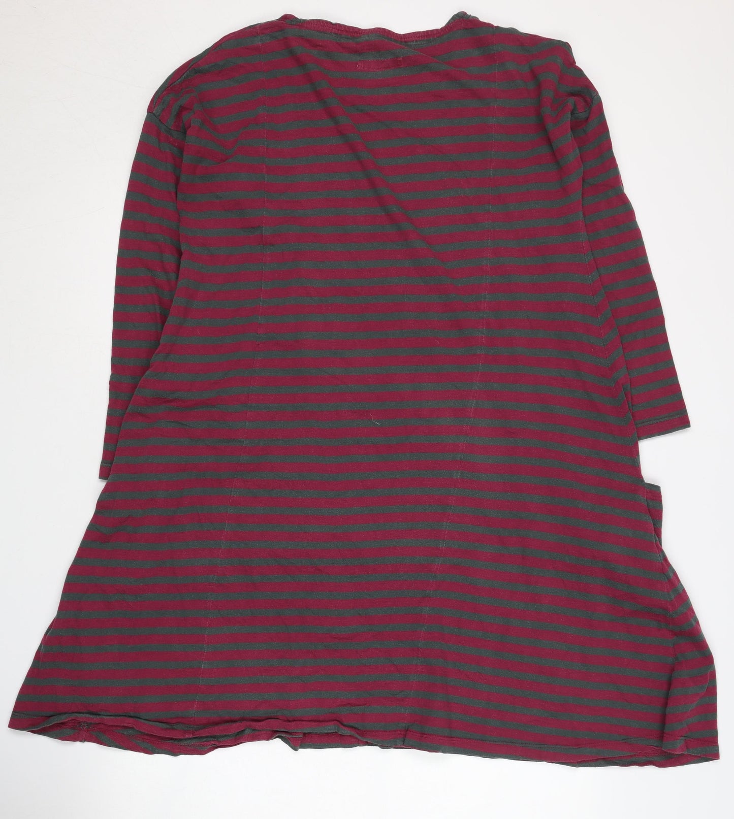 Seasalt Cornwall Women's Multicoloured Stripe T-Shirt Dress Size 10