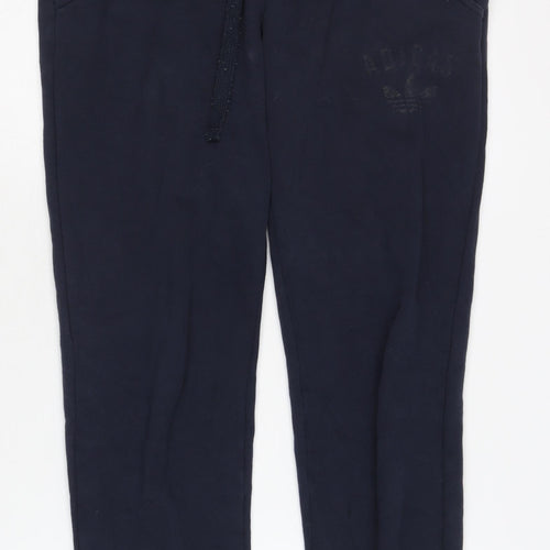 Adidas Women's Blue Jogger Trousers Size 10