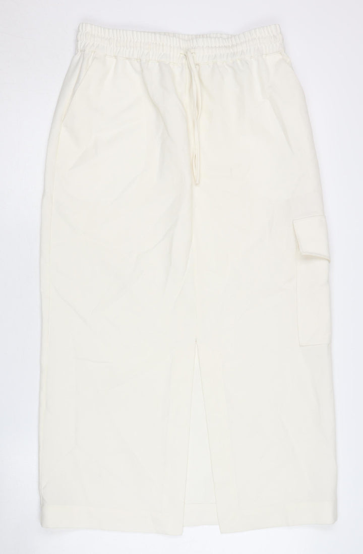 Hush Women's Ivory Cargo Skirt Size 10 Casual
