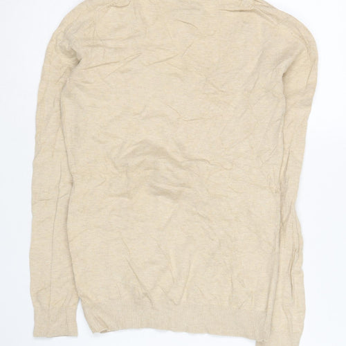 Tommy Hilfiger Women's Beige Pullover Jumper XS