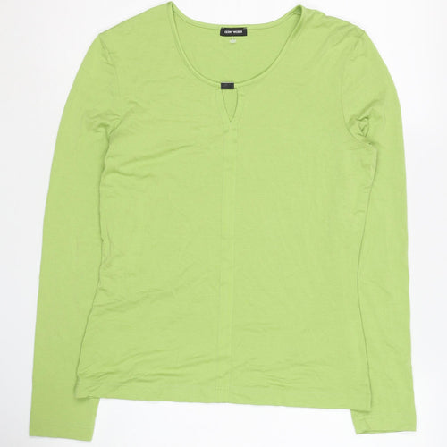Gerry Weber Women's Green Long Sleeve Top Size 8