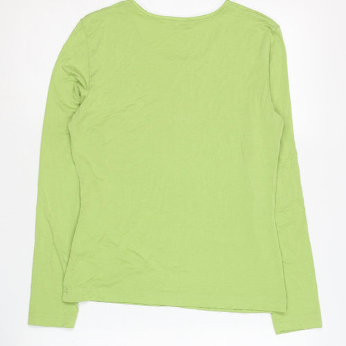 Gerry Weber Women's Green Long Sleeve Top Size 8
