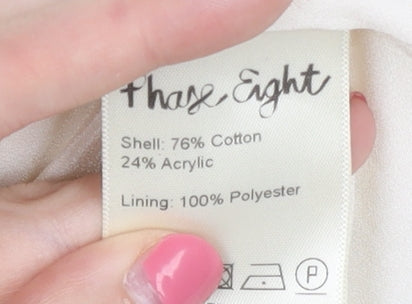 Phase Eight Women's Ivory Lace Tank Top Size 10