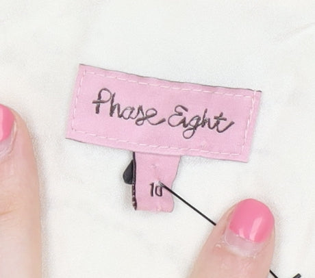 Phase Eight Women's Ivory Lace Tank Top Size 10