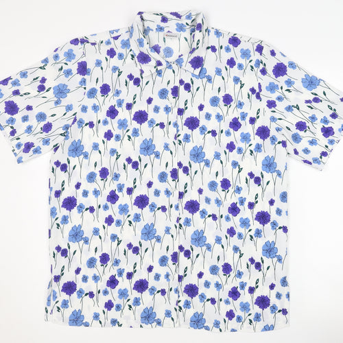 Damart Women's Multicolour Floral Blouse Size 12