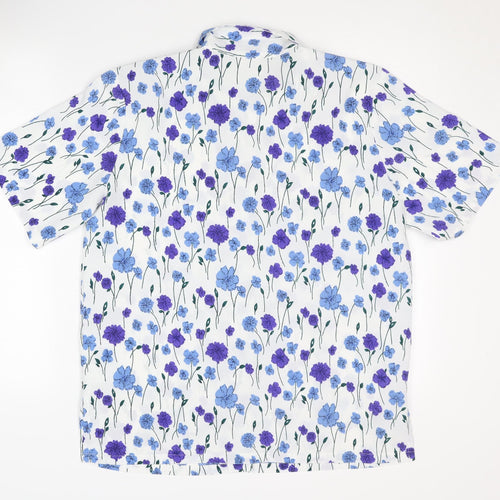 Damart Women's Multicolour Floral Blouse Size 12