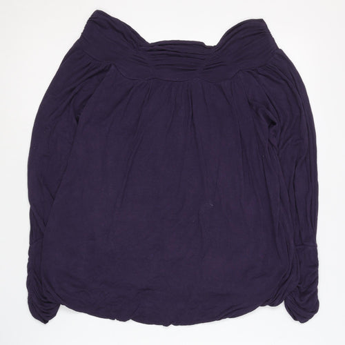 Phase Eight Women's Purple Pullover Top L