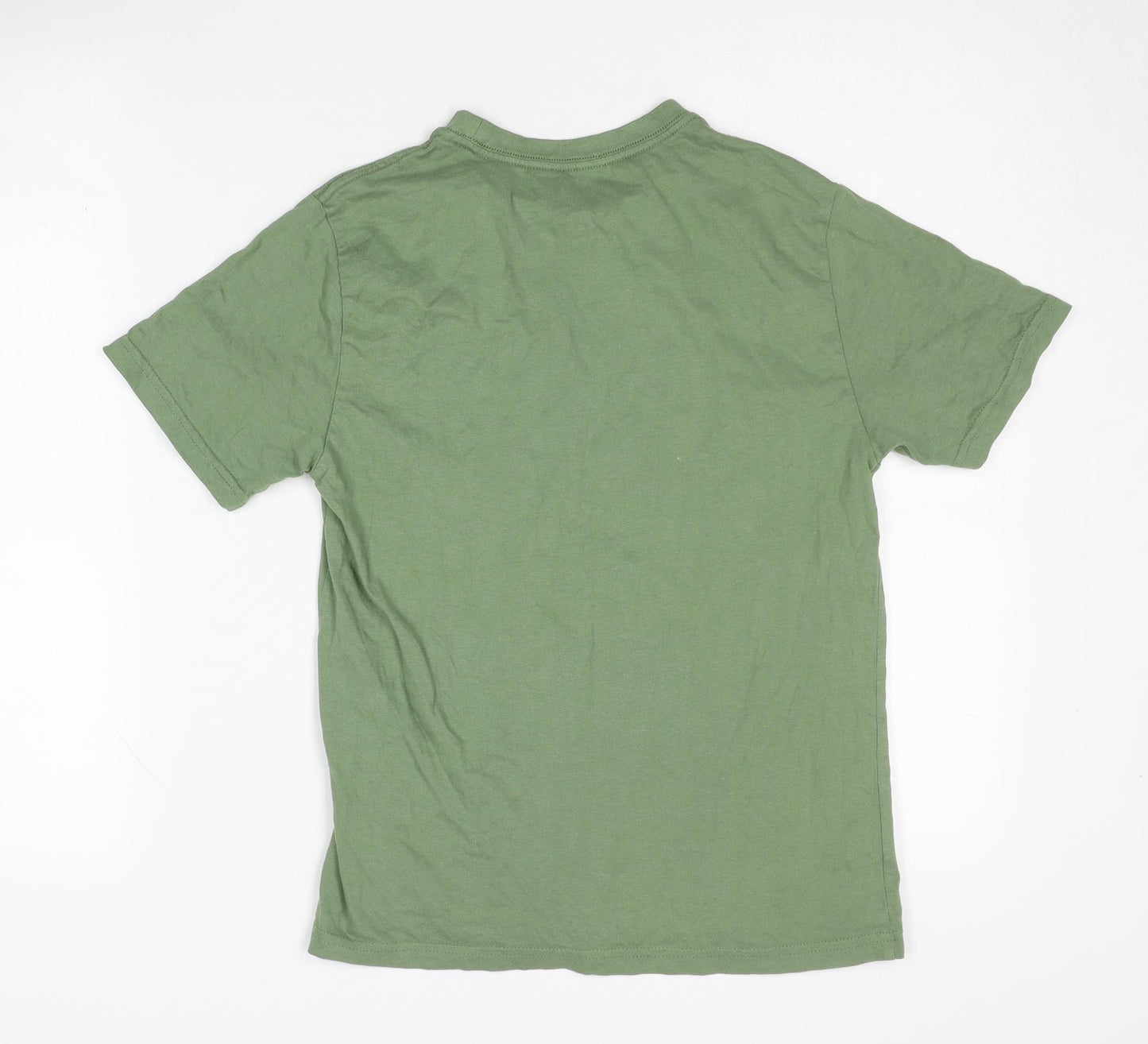 Ralph Lauren Boys Green T-Shirt, Size M, Casual Logo Style