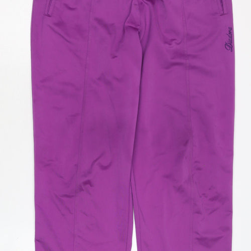Diadora Women's Purple Track Pants Size 10-12
