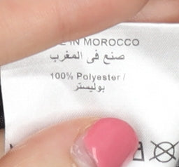 Jane Norman Women's Black Check Off Shoulder Camisole