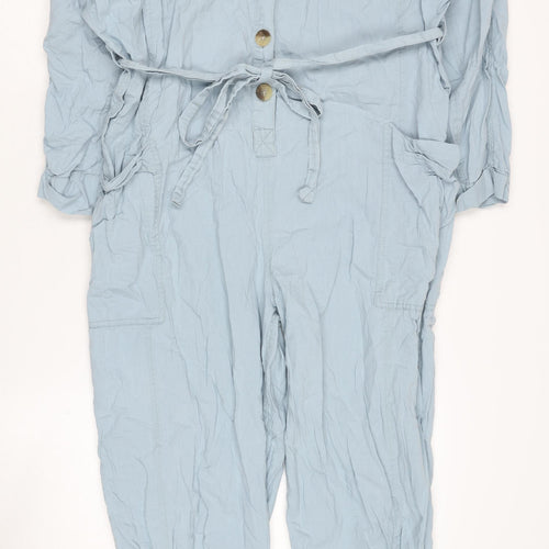 Urban Outfitters Women's Blue Jumpsuit XS, Cotton, Casual