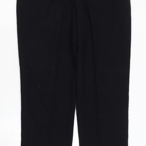 Cecil Gee Black Wool Blend Men's Trousers 36L