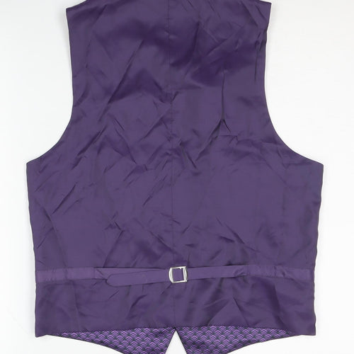 Ted Baker Men's Blue Waistcoat Size 38