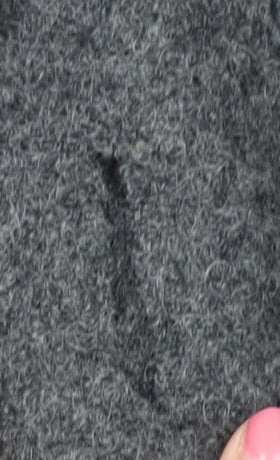 Kenar Women's Grey Wool Cardigan M - Embroidered