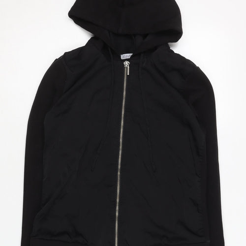 Michelle Keegan Women's Black Full Zip Hoodie Size 8