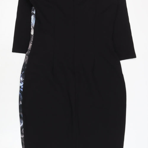 Little Mistress Women's Multicoloured Bodycon Dress