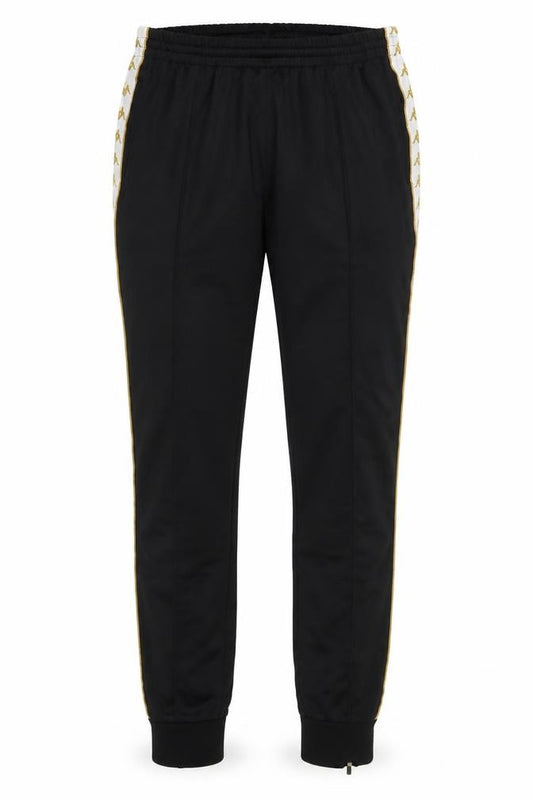 Front view of Kappa Men's Black Jogger Trousers XL