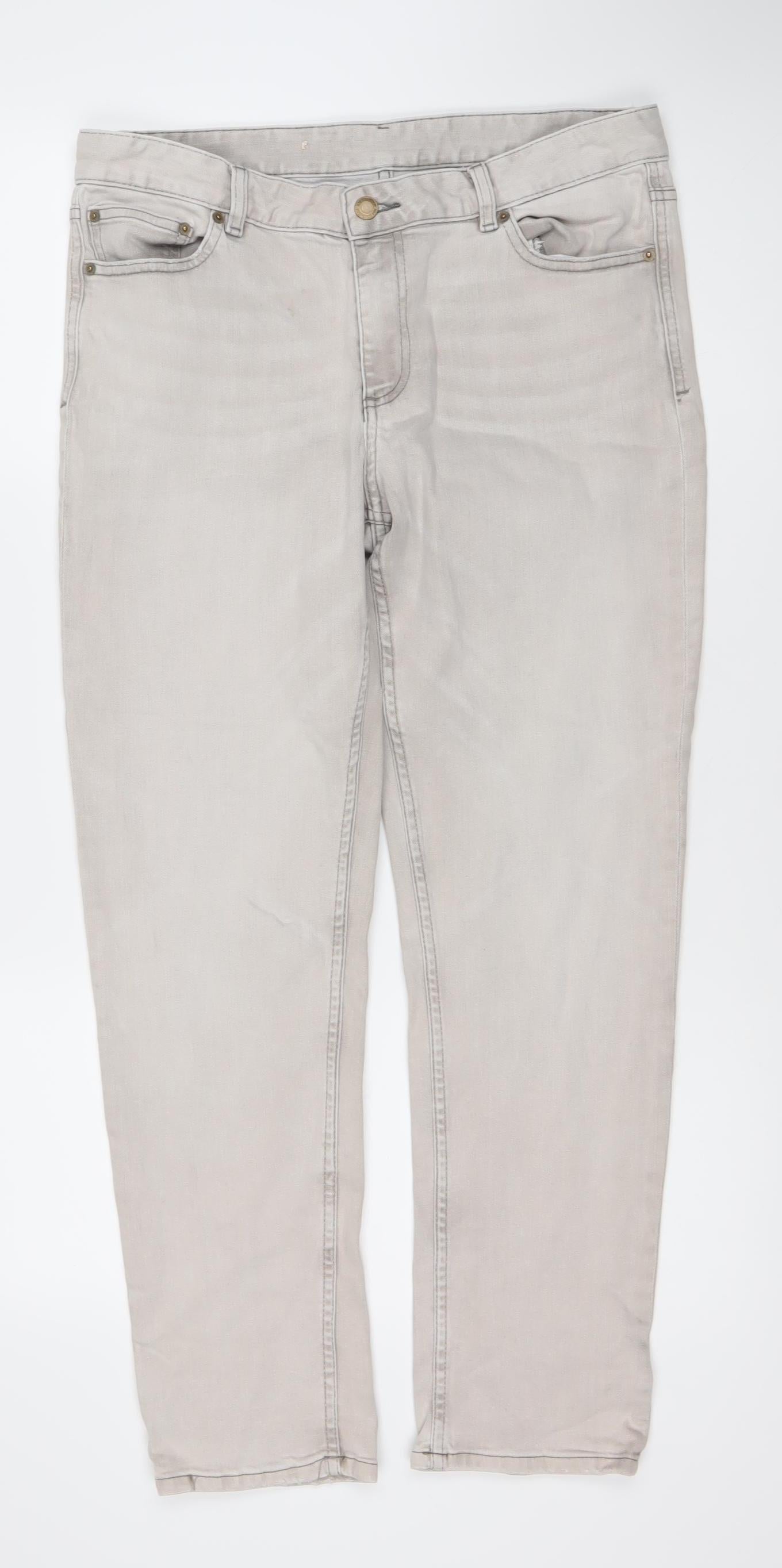 Marks and Spencer Women's Beige Jeans Size 12