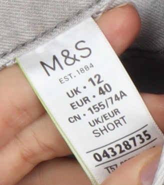 Marks and Spencer Women's Beige Jeans Size 12