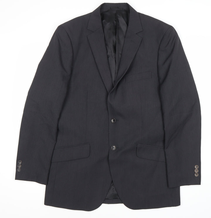 G2000 Man Black Men's Blazer Size UK 40 Formal Jacket
