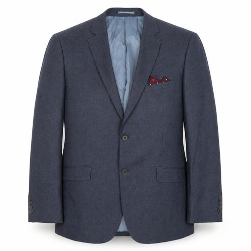 Skopes Men's Blue Suit Jacket 42L Regular Fit