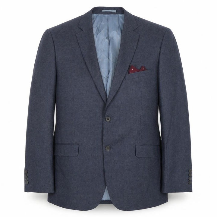 Skopes Men's Blue Suit Jacket 42L Regular Fit