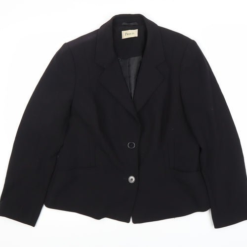 Precis Women's Black Blazer Size 12 - Elegant Workwear